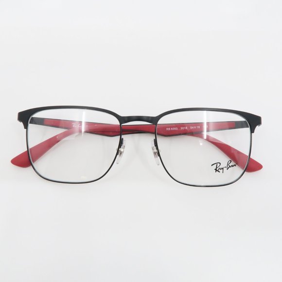 Ray-Ban RB 6363 3018 Unisex Rectangular Black - Picture 5 of 6